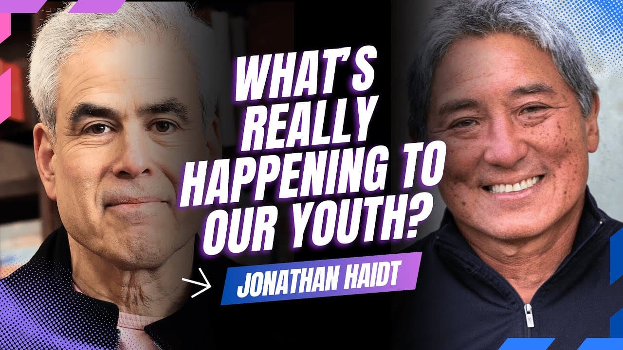 How Smartphones Changed Childhood: Jonathan Haidt on The Anxious Generation